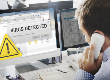 Reducing Risks of Computer Virus Attacks in Hybrid Work Environments