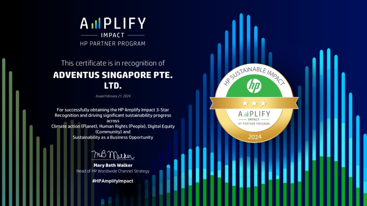 HP Amplify Impact 3-Star Recognition 2024