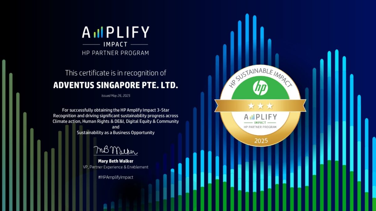 HP Amplify Impact 3-Star Recognition 2025